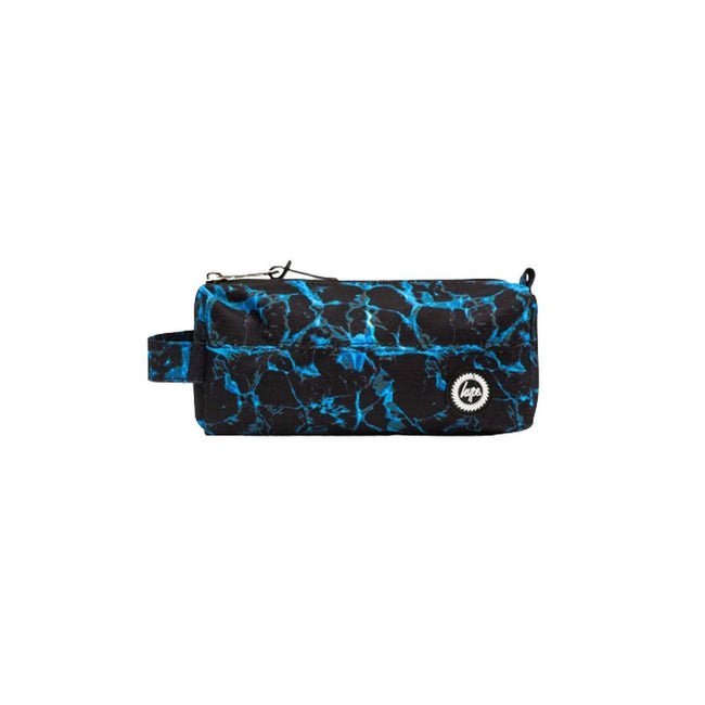 Black-Blue - Front - Hype Lightning Pencil Case