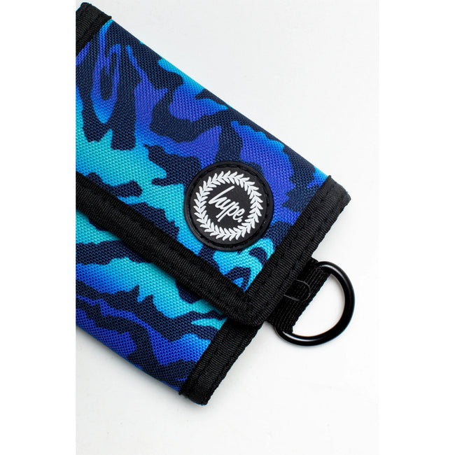 Blue-Teal-Black - Side - Hype Gradient Wallet