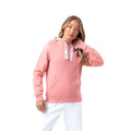 Blush - Front - Hype Womens-Ladies Drawcord Hoodie