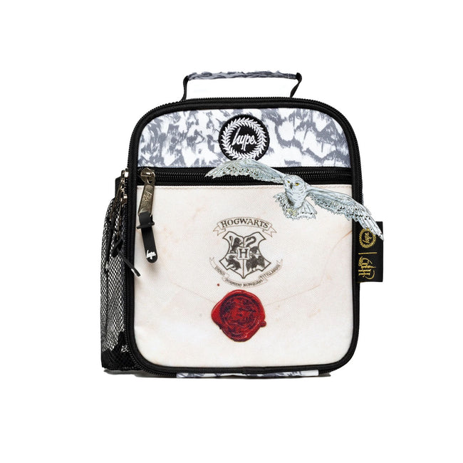 White-Grey-Cream - Front - Hype Hedwig Harry Potter Lunch Bag