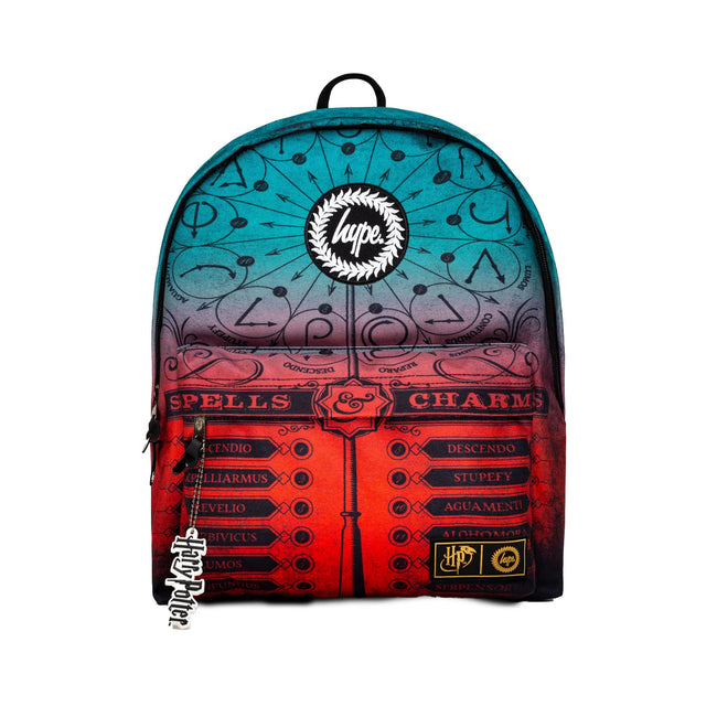 Blue-Red - Front - Hype Spells Harry Potter Backpack