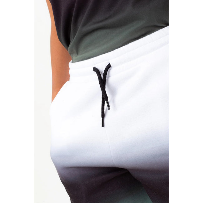 White-Black-Khaki - Lifestyle - Hype Boys Fade Script Sweat Shorts