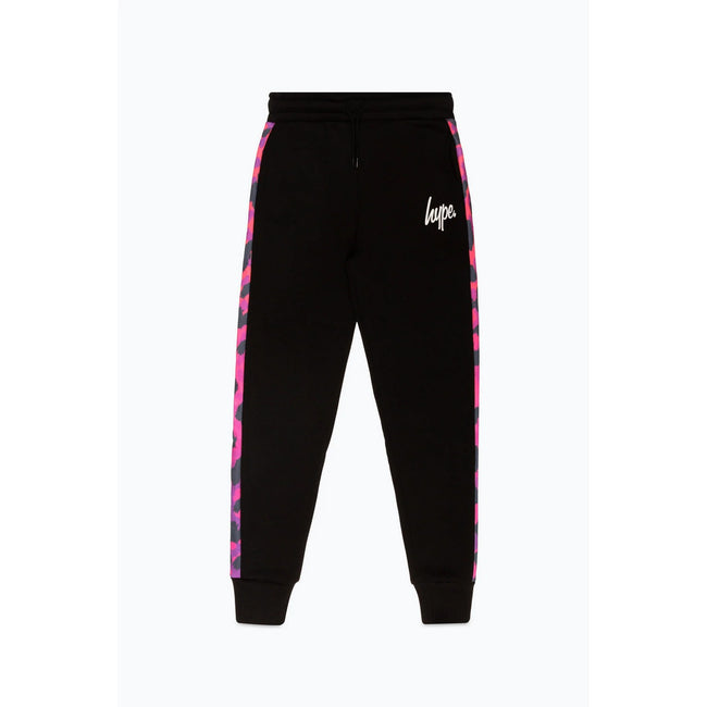 Black-Pink - Lifestyle - Hype Girls Leopard Print Tracksuit