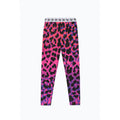 Black-Multicoloured - Lifestyle - Hype Girls Love Leopard T-Shirt And Leggings Set