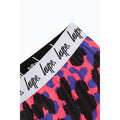 Black-Multicoloured - Close up - Hype Girls Love Leopard T-Shirt And Leggings Set