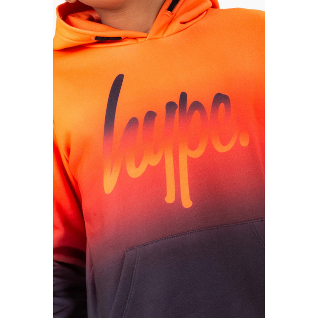 Red-Black - Side - Hype Boys Fade Script Hoodie