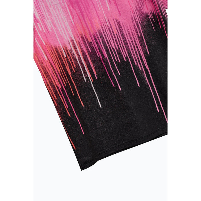 Pink-Purple - Lifestyle - Hype Girls Tie Dye Script T-Shirt