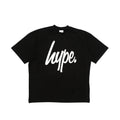 Black - Front - Hype Mens Script T-Shirt