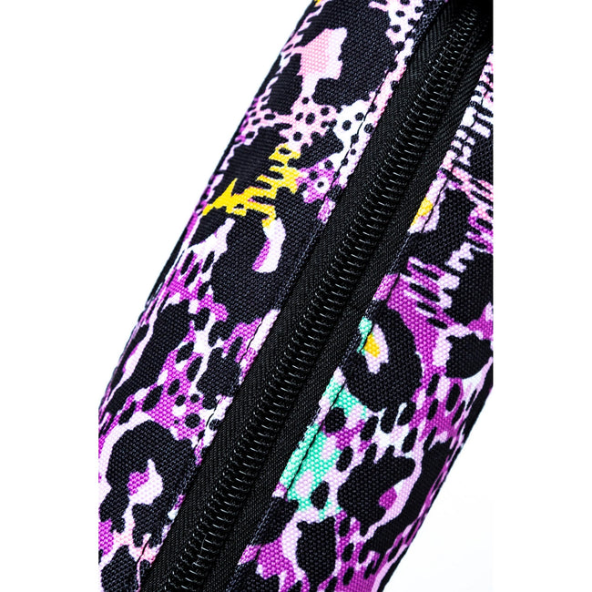 Multicoloured - Close up - Hype Leopard Animal Crest Pencil Case