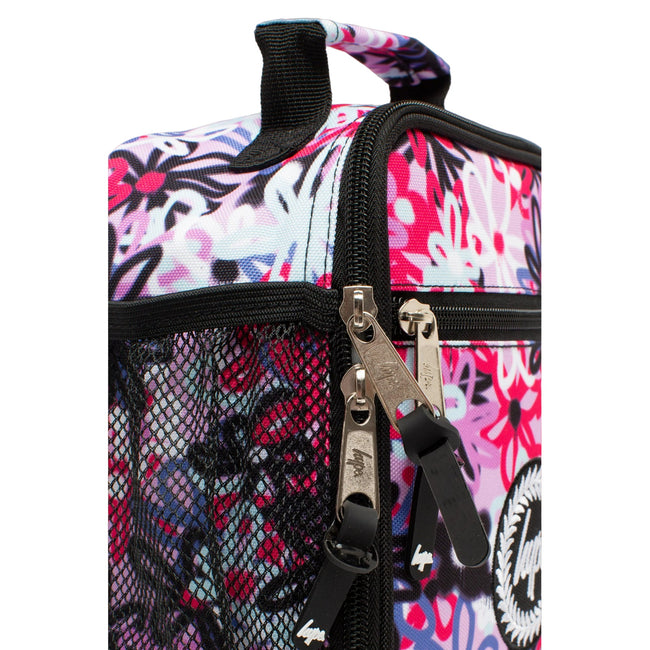 Purple - Lifestyle - Hype Graffiti Flowers Lunch Bag