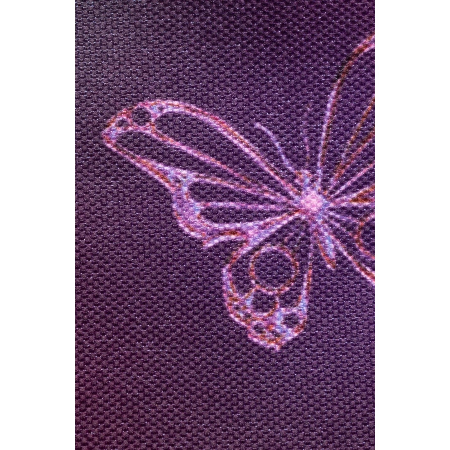 Pink-Purple-Black - Close up - Hype Chrome Glow Butterfly Backpack