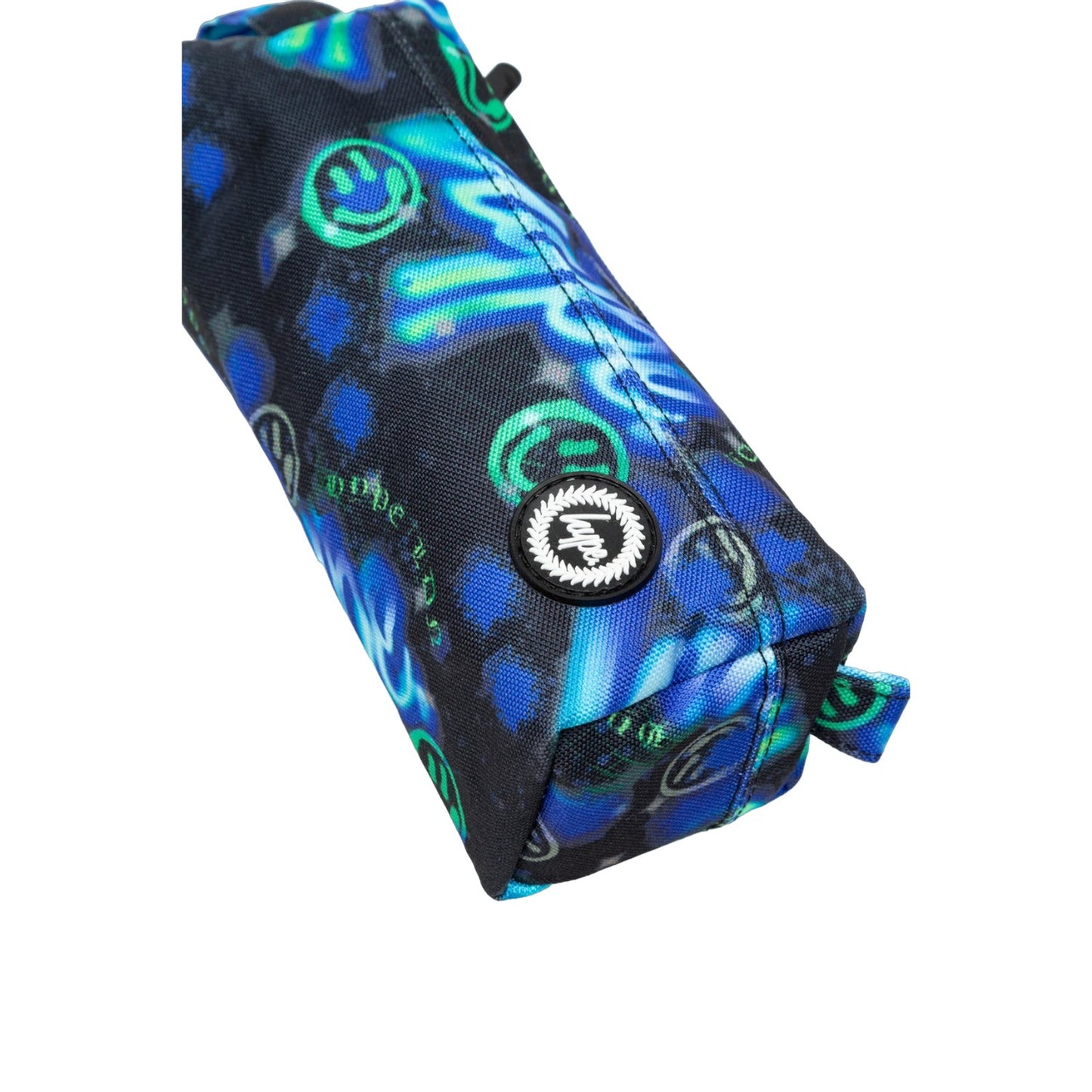 Blue-Black-Green - Lifestyle - Hype Electric Smile Script Pencil Case