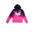 Black-Pink-White - Front - Hype Girls Fade Butterfly Hoodie