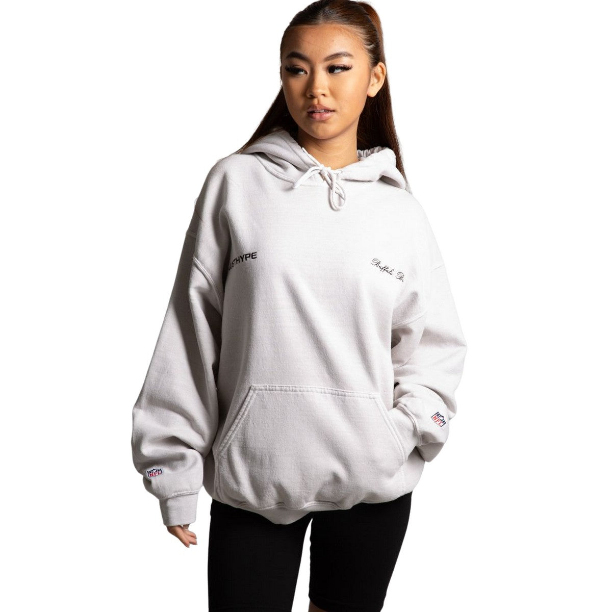 Sand - Side - Hype Unisex Adult Buffalo Bills NFL Hoodie
