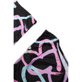 Black-Multicoloured - Lifestyle - Hype Girls Pastel Heart Bikini