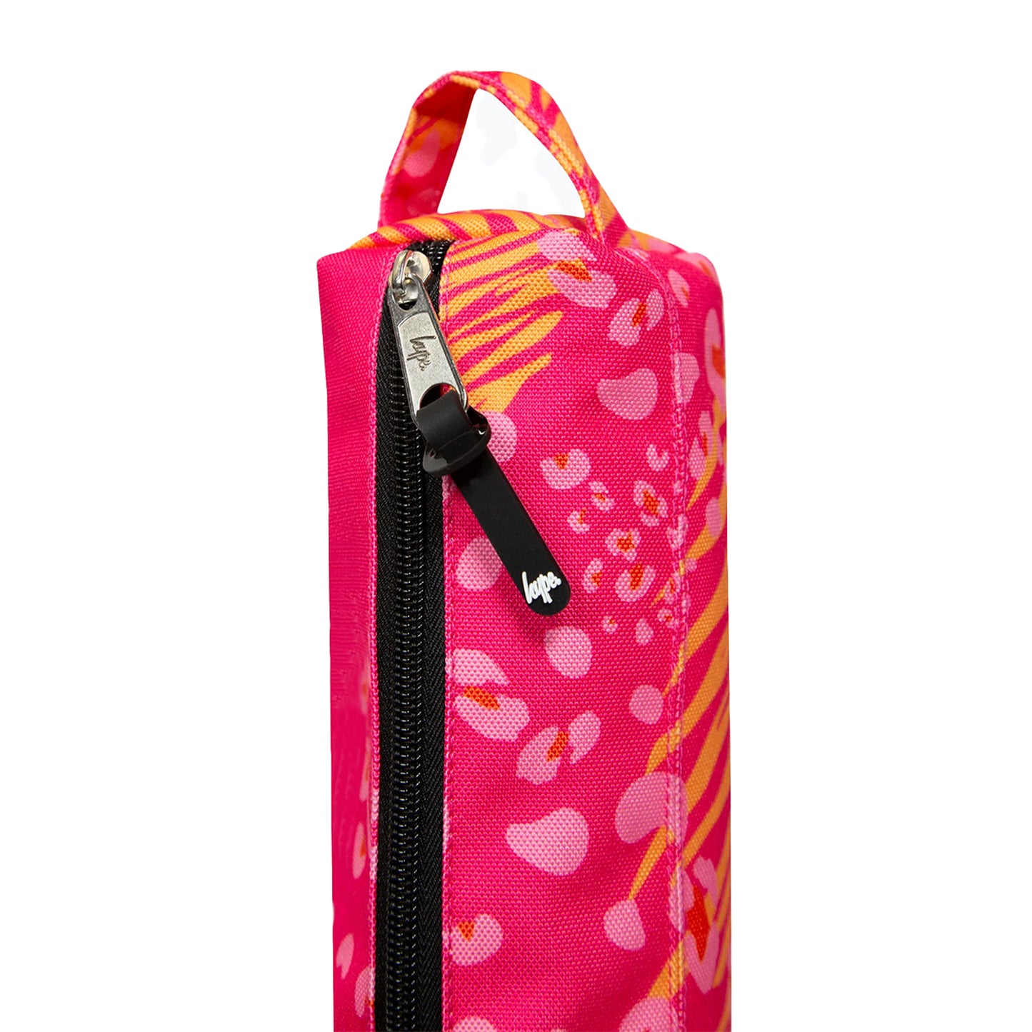 Pink - Side - Hype Animal Print Pencil Case