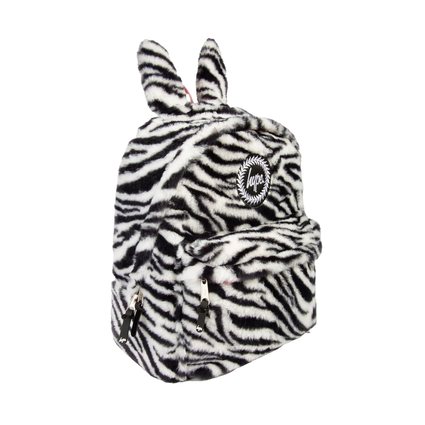 Black-White - Side - Hype Zebra Backpack