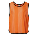Fluorescent orange - Front - ID Childrens-Kids Loose Fitting Reflective Vest