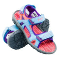 Sky Blue-Violet-Watermelon - Lifestyle - Hi-Tec Childrens-Kids Menar Sandals