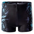 Black-Scuba Blue - Front - Aquawave Mens Atos Swim Shorts