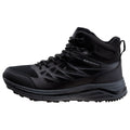 Black - Pack Shot - Hi-Tec Mens Hewila Waterproof Mid Cut Walking Shoes