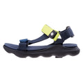 Dark Sapphire-Reflecting Pond-Lime Green - Back - Bejo Childrens-Kids Mileri Sandals