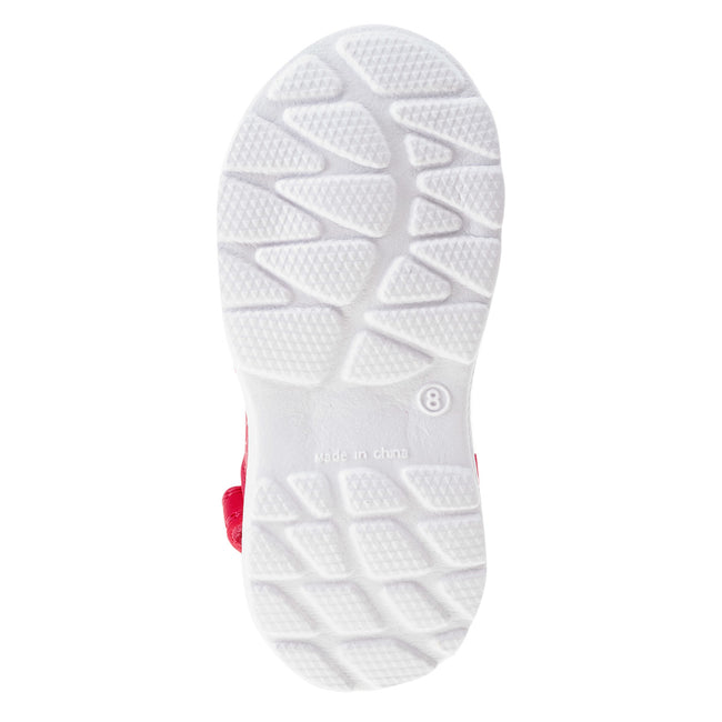 Paradise Pink-Beach Glass - Pack Shot - Bejo Girls Timini Hearts Sandals