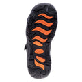 Grey-Black-Orange - Back - Elbrus Mens Lomero Sandals