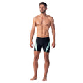 Black-Spring Bouquet - Side - Aquawave Mens Fiero Swim Shorts