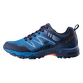 Navy-Blue-Dark Orange - Back - Hi-Tec Mens Favet Waterproof Trainers