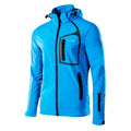 Vivid Blue-Black - Side - Hi-Tec Mens Nils Soft Shell Jacket