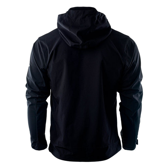 Black-Black - Back - Hi-Tec Mens Nils Soft Shell Jacket