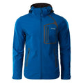 Classic Blue-Anthracite - Front - Hi-Tec Mens Nils Soft Shell Jacket
