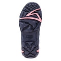 Ash Rose-Midnight Navy - Side - Elbrus Childrens-Kids Erimley Logo Waterproof Low Cut Walking Shoes