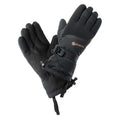 Black - Side - Iguana Womens-Ladies Kano Ski Gloves