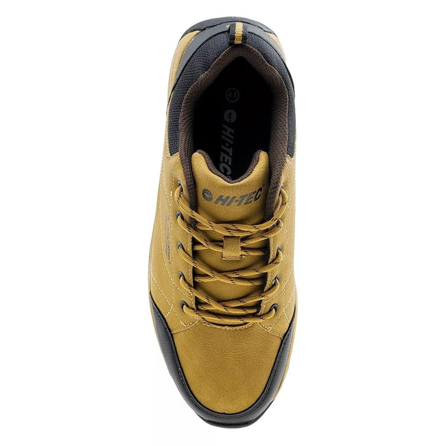 Camel - Side - Hi-Tec Mens Canori Low Cut Walking Shoes