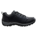 Black - Side - Hi-Tec Mens Canori Low Cut Walking Shoes
