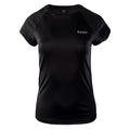 Black - Front - Hi-Tec Womens-Ladies Alna Training T-Shirt