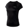 Black - Side - Hi-Tec Womens-Ladies Alna Training T-Shirt