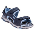 Black - Front - Bejo Childrens-Kids Alisi Moro Print Leather Sandals