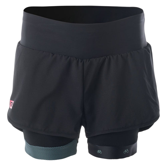Black-Opal - Front - Radvik Womens-Ladies Sjofn Cycling Shorts