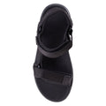 Black - Back - Hi-Tec Childrens-Kids Apodis Sandals
