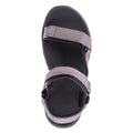 Grey-Black - Back - Hi-Tec Childrens-Kids Apodis Sandals