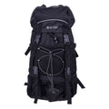 Black-Black - Front - Hi-Tec Tosca 50L Hiking Backpack