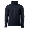 Black-Black - Front - Hi-Tec Mens Lingen Soft Shell Jacket