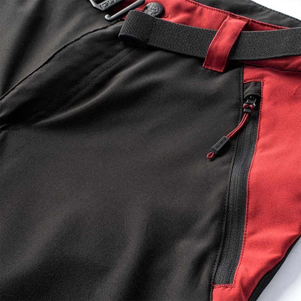 Black-Sundried Tomato - Pack Shot - Iguana Mens Avilo Hiking Trousers