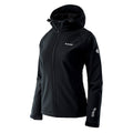 Black - Side - Hi-Tec Womens-Ladies Narmo Soft Shell Jacket