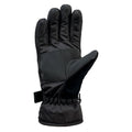 Black - Back - Hi-Tec Womens-Ladies Marys Logo Ski Gloves