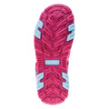 Fuchsia-Light Blue - Back - Hi-Tec Childrens-Kids Sanev Sandals