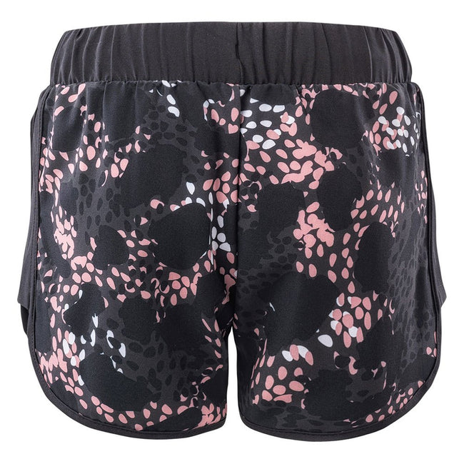 Black - Back - IQ Childrens-Kids Arila II Shorts